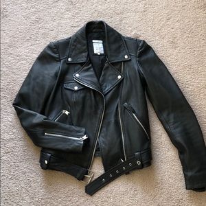🚫SOLD🚫 NWOT Zara Real Leather Jacket XS